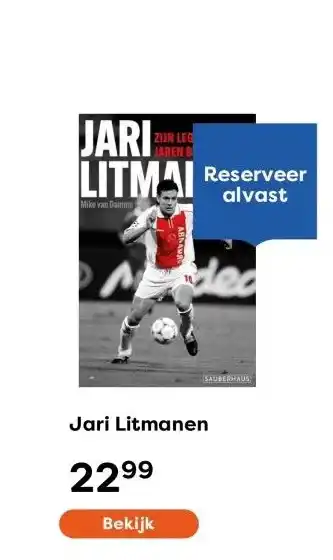 The Read Shop Jari Litmanen aanbieding