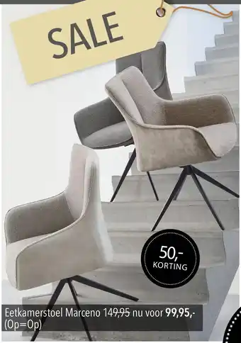 Pronto wonen Eetkamerstoel Marceno aanbieding