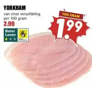 MCD Supermarkt YORKHAM aanbieding