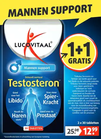 Lucovitaal Testosteron aanbieding