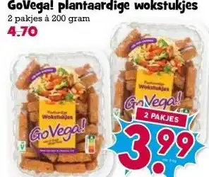 Boon`s Markt GoVega! plantaardige wokstukjes aanbieding