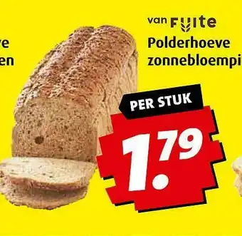 Boni Van Fuite Polderhoeve Zonnebloempit aanbieding