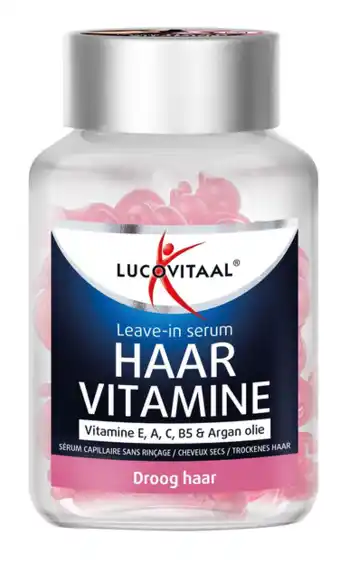 De Online Drogist Lucovitaal Haarvitamine Leave-in Serum Beschadigd Haar Capsules aanbieding