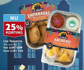 Hoogvliet Los Taqueros 25% Korting aanbieding