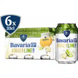 Jumbo Bavaria 0.0% Ginger Lime 6x330ML aanbieding