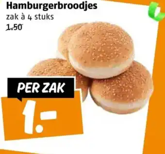 Poiesz Hamburgerbroodjes aanbieding