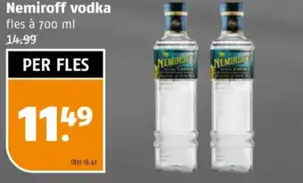 Poiesz Nemiroff vodka aanbieding