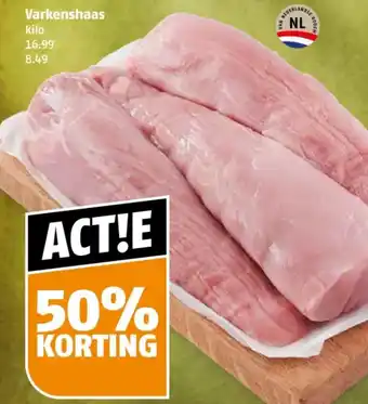 Poiesz Varkenshaas aanbieding