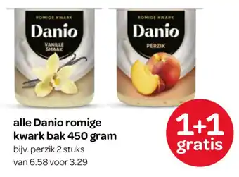 Spar Danio romige kwark aanbieding