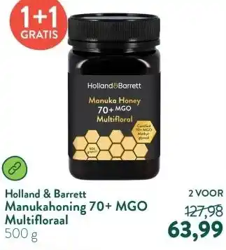 Holland & Barrett 100% Puur Creatine Monohydraat aanbieding