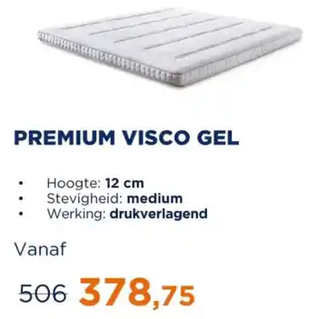 TotaalBED Premium visco gel aanbieding