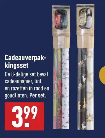 ALDI Cadeauverpak- kingsset aanbieding