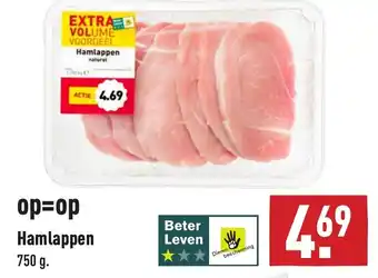 ALDI Hamlappen 750g aanbieding