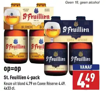 ALDI St. Feuillien 4-pack aanbieding