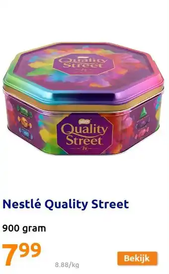 Action Nestlé Quality Street aanbieding