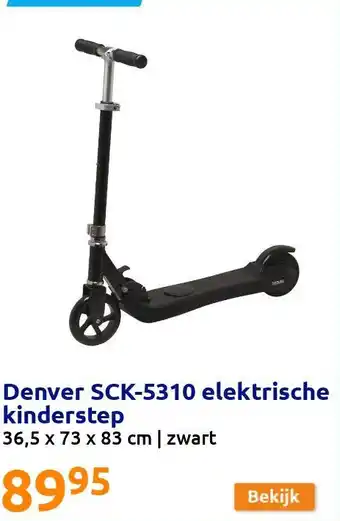 Action Denver SCK-5310 elektrische kinderstep aanbieding