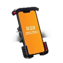 ANWB R2B Robuuste Telefoonhouder Fiets & Motor Zwart aanbieding