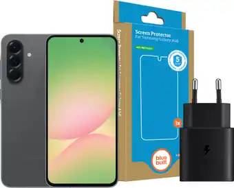 Coolblue Samsung Galaxy A56 128GB Zwart 5G + Basis Accessoirepakket aanbieding