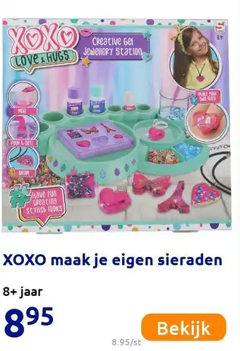 Action XOXO maak je eigen sieraden aanbieding