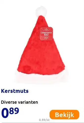 Action Kerstmuts aanbieding