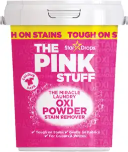 De Online Drogist The Pink Stuff Oxi Powder Stain Remover aanbieding