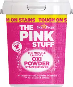 De Online Drogist The Pink Stuff Oxi Powder Stain Remover aanbieding