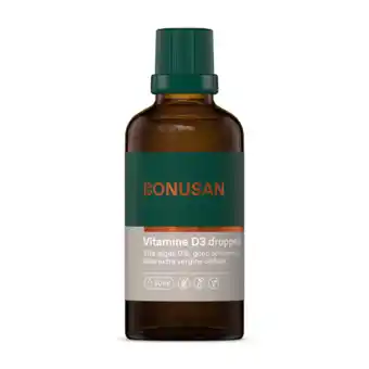 De Online Drogist Bonusan Vitamine D3 Druppels aanbieding