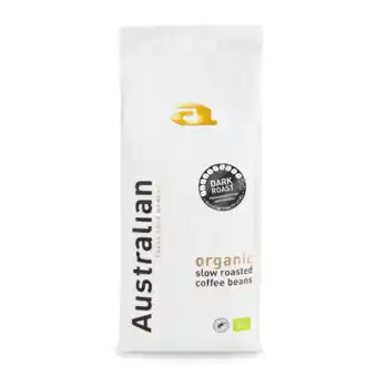 Koffievoordeel.nl Australian Organic Dark Roast - Bio koffiebonen 1 KG aanbieding
