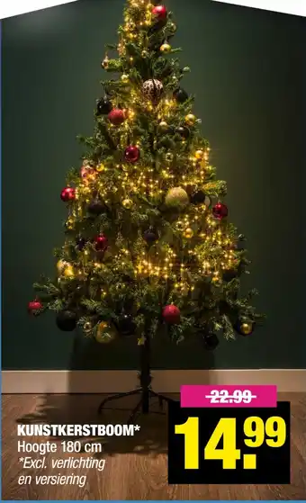 Big Bazar KUNSTKERSTBOOM* aanbieding