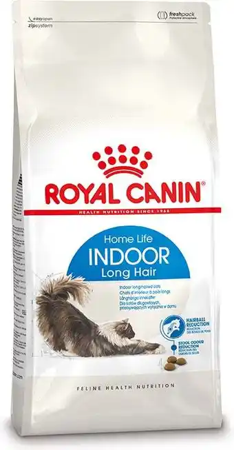 Intratuin Royal Canin kattenvoer Indoor Long Hair 10 kg aanbieding