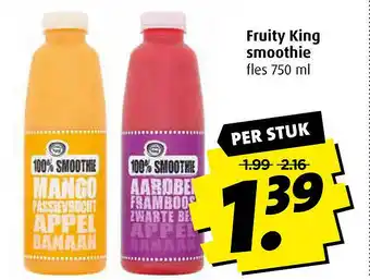 Boni Fruity King smoothie aanbieding