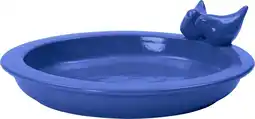 Intratuin Intratuin vogel voeder- en drinkschaal Emmy blauw D 32 H 11 cm aanbieding