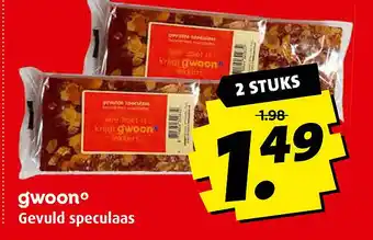 Boni gwoon Gevuld speculaas aanbieding