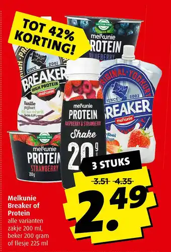 Boni Melkunie Breaker of Protein aanbieding