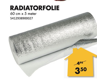 Bouwhof RADIATORFOLIE aanbieding