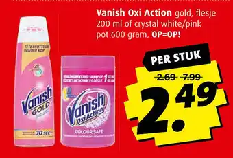 Boni Vanish Oxi Action aanbieding