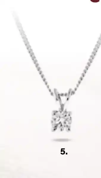 Siebel Juweliers . Collier 0,10 ct aanbieding