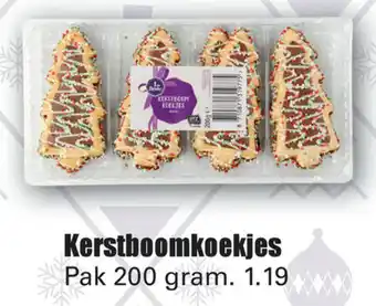 Dirk Kerstboomkoekjes 200g aanbieding