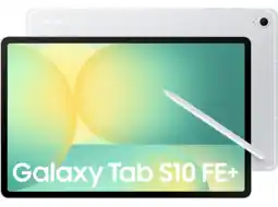 MediaMarkt Samsung Galaxy Tab S10 Fe+ - 13.1 Inch 256 Gb Silver Wifi aanbieding