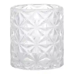 Van Cranenbroek Theelichthouder glas 8cm transparant aanbieding