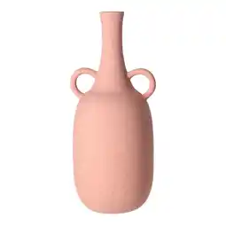Van Cranenbroek Vaas keramiek roze 39cm NC aanbieding