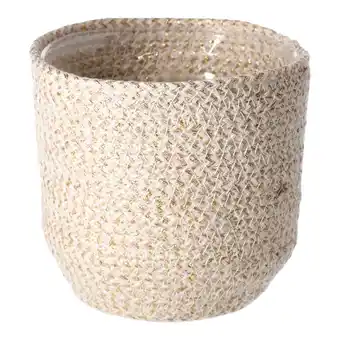 Van Cranenbroek Mand wit 14x14cm aanbieding