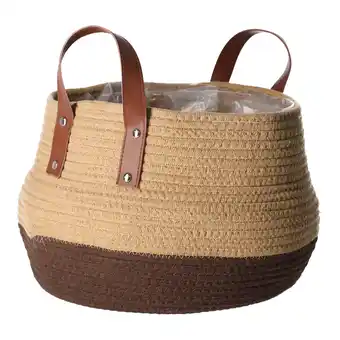 Van Cranenbroek Mand Boitron 29cm jute-coffee aanbieding