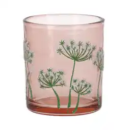 Van Cranenbroek Theelichthouder glas bloemen 8cm aanbieding