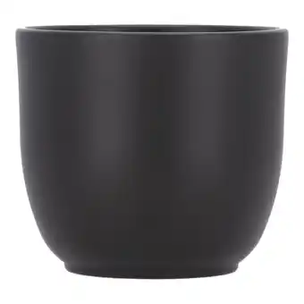 Van Cranenbroek Pot Tusca rond zwart mat 9x10cm aanbieding
