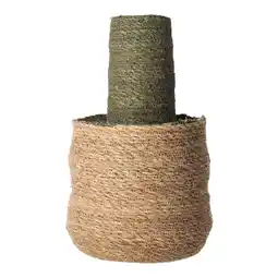 Van Cranenbroek Mand zeegras 22x38cm natural green nc aanbieding