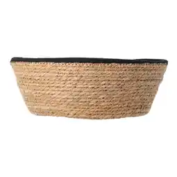 Van Cranenbroek Mand Groise 40cm zwart/naturel aanbieding