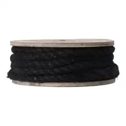 Van Cranenbroek Touw jute zwart 1x700cm spoel nc aanbieding