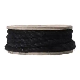 Van Cranenbroek Touw jute zwart 1x700cm spoel nc aanbieding