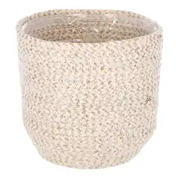 Van Cranenbroek Mand wit 18x18cm aanbieding
